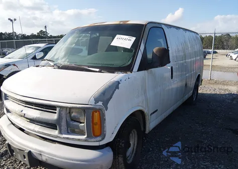 1999 Chevrolet Express из США, поврежденный, VIN 1GCEG15W8X1142699